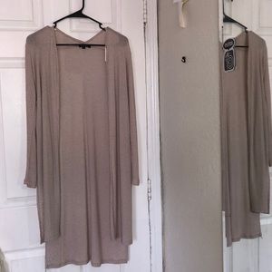Long Cardigan with Side Split